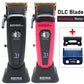 Professional Hair Clipper 106 – Brushless Motor, DLC Blade, LED Display, Base Charger