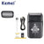 Kemei Compact Single Foil Shaver – Portable Cordless Razor for Men