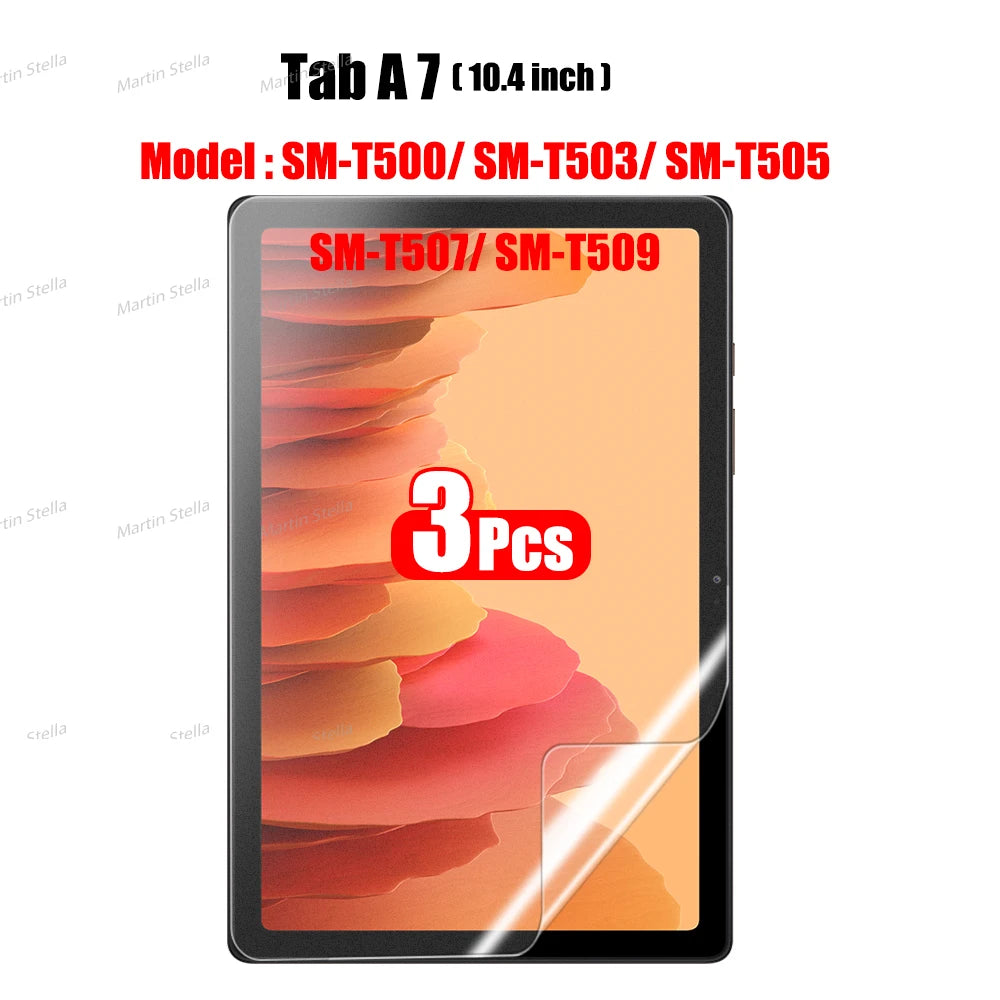 3Pcs Paper Feel Like Screen Protector for Samsung Galaxy Tab S7 S8 S9 Plus Ultra Samsung tab S6 Lite s7 s9 fe A8 A9 A7 No Glass
