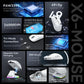 Attack Shark X11/X6/X2/X2Pro Gaming Mouse Magnetic RGB PAW3395 Bluetooth Three-Mode Connection Wireless Mouse, DPI Adjustable
