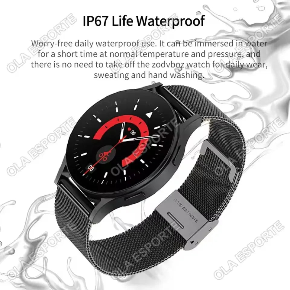 Xiaomi Women Bluetooth Call Smart Watch HeartRate Blood Pressure Monitoring Waterproof Men Android IOS
