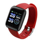 116plus Smart Watch Men and Women Full Touch Screen Sport Fitness Watch Man IP67 Waterproof Bluetooth For Ios Android