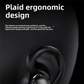 Wireless Bluetooth-Compatible Earphones Color LCD Screen Earbuds Stereo Earphones Black-[Y03A]