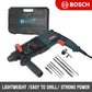 BOSCH GBH Industrial Rotary Hammer Drill with Accessories & 360° Handle