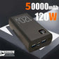 100000mAh High Capacity Power Bank 140W Super Fast Charging  Portable Battery For iPhone Samsung Huawei Xiaomi