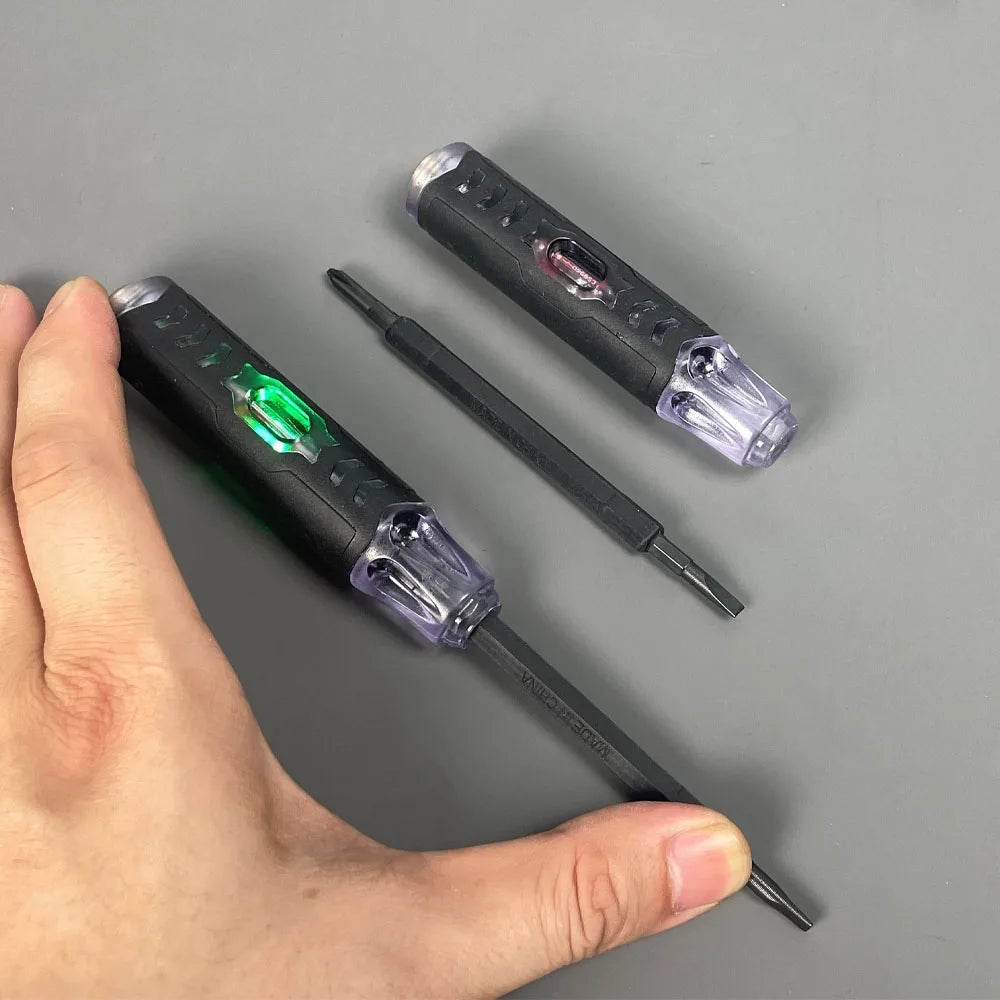 Multi Magnetic Screwdriver Handheld Voltage Tester Pen AC24-250V Zero Line Induction Detection Handtool