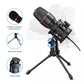Condenser USB Wired Microphone – Professional Gaming & Streaming Mic for PC, Laptop, Podcast with RGB