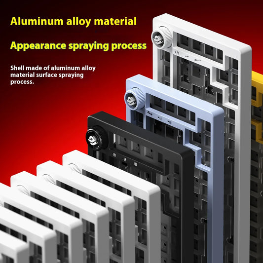 Leobog Hi75C Pro Wireless Mechanical Keyboard – 75% Layout, RGB, BT & 2.4G Wired