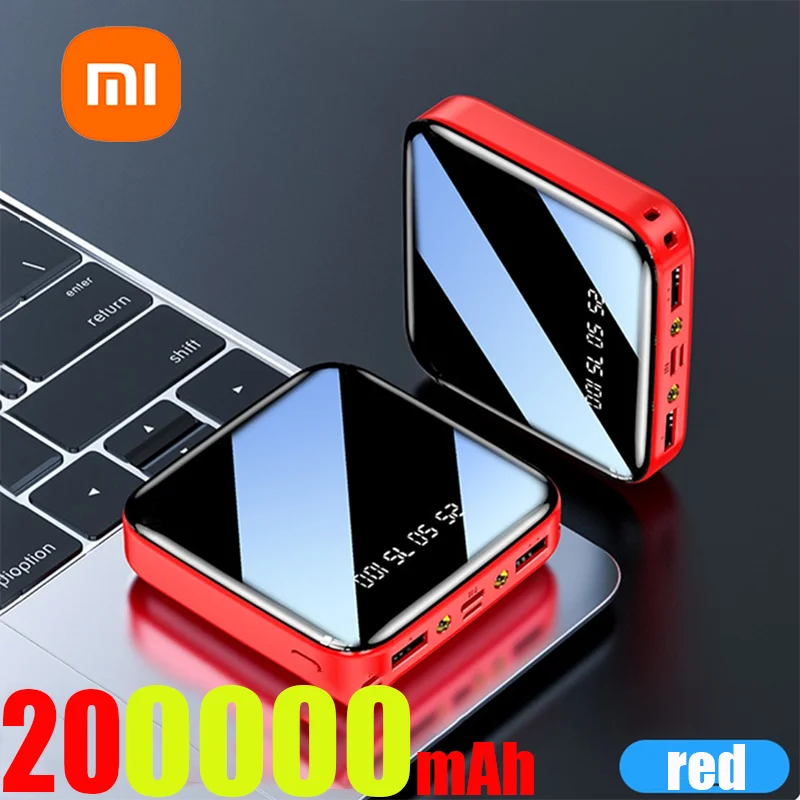 2025 New 20000mAh Power Bank External Battery Large Capacity Fast Charging Portable for Samsung IPhone Xiaomi Powerbank