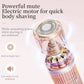 2-in-1 Waterproof Electric Shaver for Women – Bikini Hair Trimmer, Wet & Dry, Rechargeable