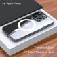 For Magsafe Magnetic Case For iPhone 16 15 11 13 12 14 Pro Max XR X XS 8 Plus Magnetic Wireless Charging Phone Cases Clear