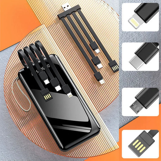 2025 New 20000mAh Power Bank External Battery Large Capacity Fast Charging Portable Charger for Samsung IPhone Xiaomi