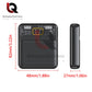 1Pcs Mini 3 18650 Batteries Power Bank Dual USB Battery Pack Digital Display Transparent Screen  For Xiaomi Lphone