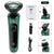 Smart Electric Shaver – LCD Display 3-Head Floating USB Rechargeable Razor
