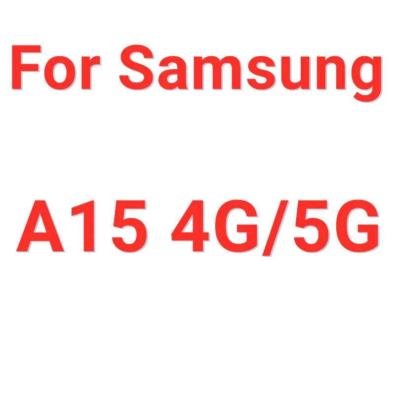 2/4PCS Screen Protector For Samsung Galaxy A55 Tempered Glass Samsung Galaxy A05S A05 A15 A25 A35 A55 5G Full Glue Screen Glass