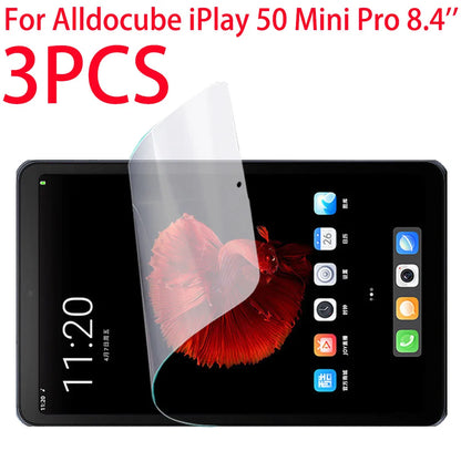 3PCS PET Soft Film Screen Protector For Alldocube iPlay 50 Mini Pro 8.4 inch 2023 Tablet Film For iPlay50 Mini Pro