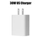 Google Original 30W Charger – USB-C Fast Charging Adapter for Pixel 8/7/6/10/9 Pro/XL/9A
