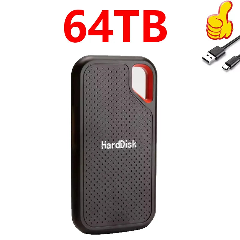 Portable External Hard Drive & SSD – 1TB/2TB/4TB USB 3.2 for Laptop, PC & Mac