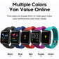 116plus Smart Watch Men and Women Full Touch Screen Sport Fitness Watch Man IP67 Waterproof Bluetooth For Ios Android