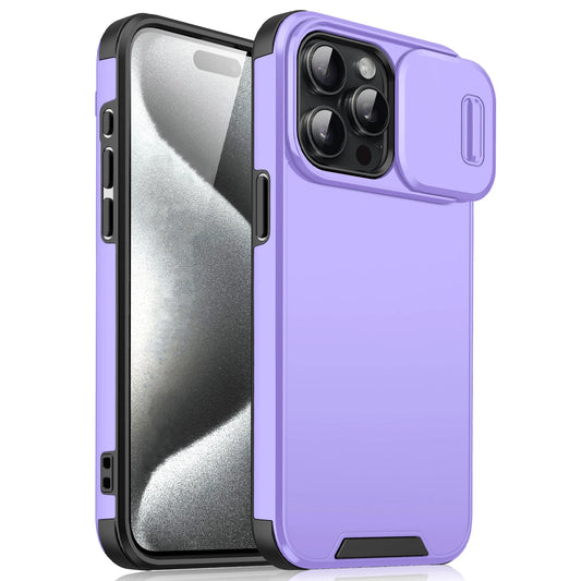 Shockproof Case For iPhone 15 14 13 12 11 16 17 Pro Max 15 Plus 16E Cover Slide Camera Protective For iPhone 17 Air 17Pro