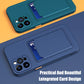 Luxury Silicone Card Holder Wallet Case For iPhone 15 14 13 12 11 Pro Max Plus Shockproof Phone Slot Cover Accessories