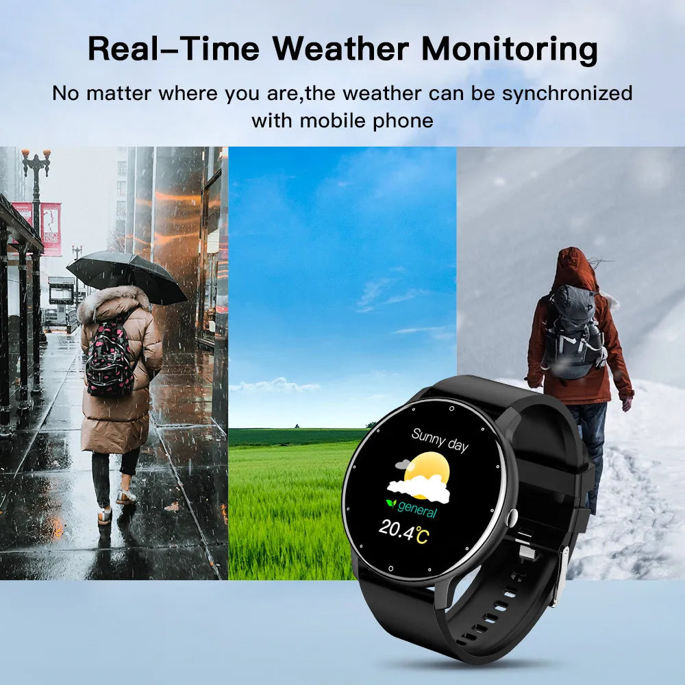 NEW Men Smart Watch Bluetooth Call Digital Fitness Tracker IP68 Waterproof Sports for Women Xiaomi Huawei Phones 2025