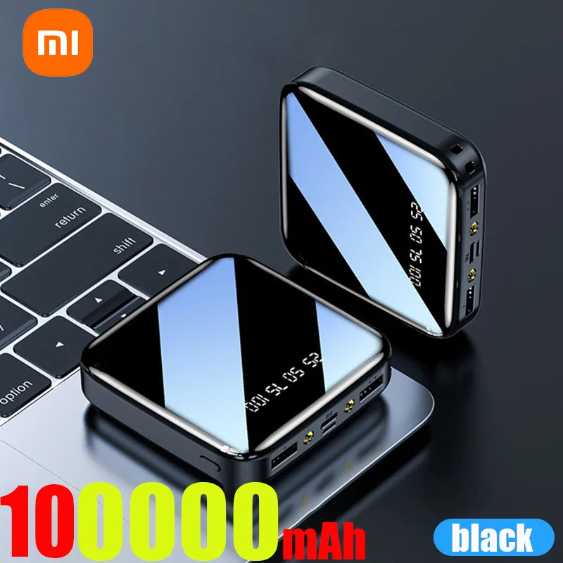 2025 New 20000mAh Power Bank External Battery Large Capacity Fast Charging Portable for Samsung IPhone Xiaomi Powerbank