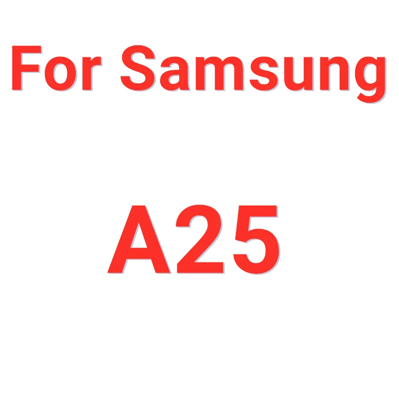 2/4PCS Screen Protector For Samsung Galaxy A55 Tempered Glass Samsung Galaxy A05S A05 A15 A25 A35 A55 5G Full Glue Screen Glass
