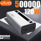 VIVO 120W 200000mAh Power Bank High Capacity Digital Display Fast Charging  Portable  For iPhone Xiaomi 2025