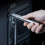 MINIWARE ES15S Smart Motion Control Electric Screwdriver – USB Rechargeable with 24pcs Bit Set & LED Light