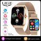 LIGE New 2025 With Flashlight Waterproof Smartwatch Men Bluetooth Calling  Women Multiple Sports Modes Man