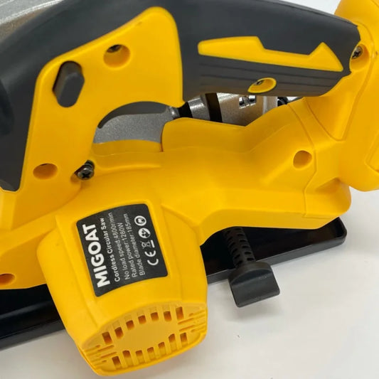 MIGOAT 185mm 1280W Circular Saw – Heavy Duty Wood Cutter for Makita Battery