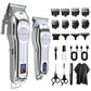 Sejoy Professional Hair Clipper Combo Kit – Rechargeable Cordless Hair Trimmer for Men
