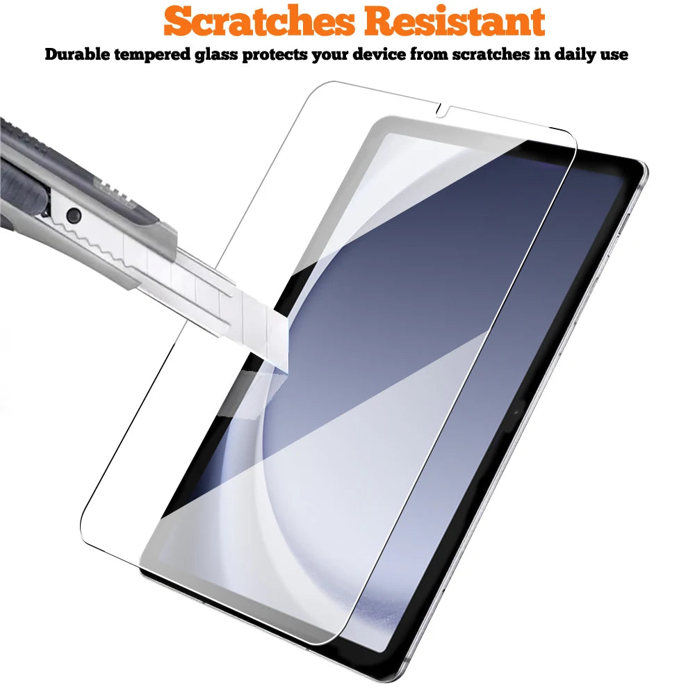 2pack Screen Protector Tempered Glass For Samsung Galaxy Tab S9 Fe 10.9 12.4 Ultra A9 Plus 9H Protective Film