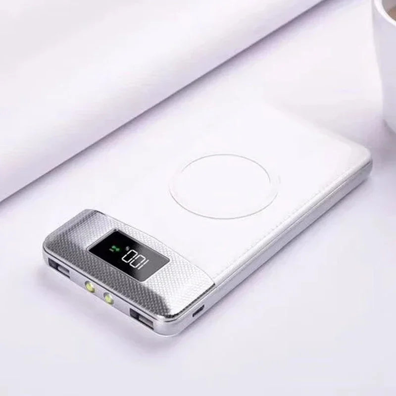 High Quality Wireless Power Bank 20000mAh/10000mAh External Battery Built-in Portable For iPhone VIVO HUAWEI