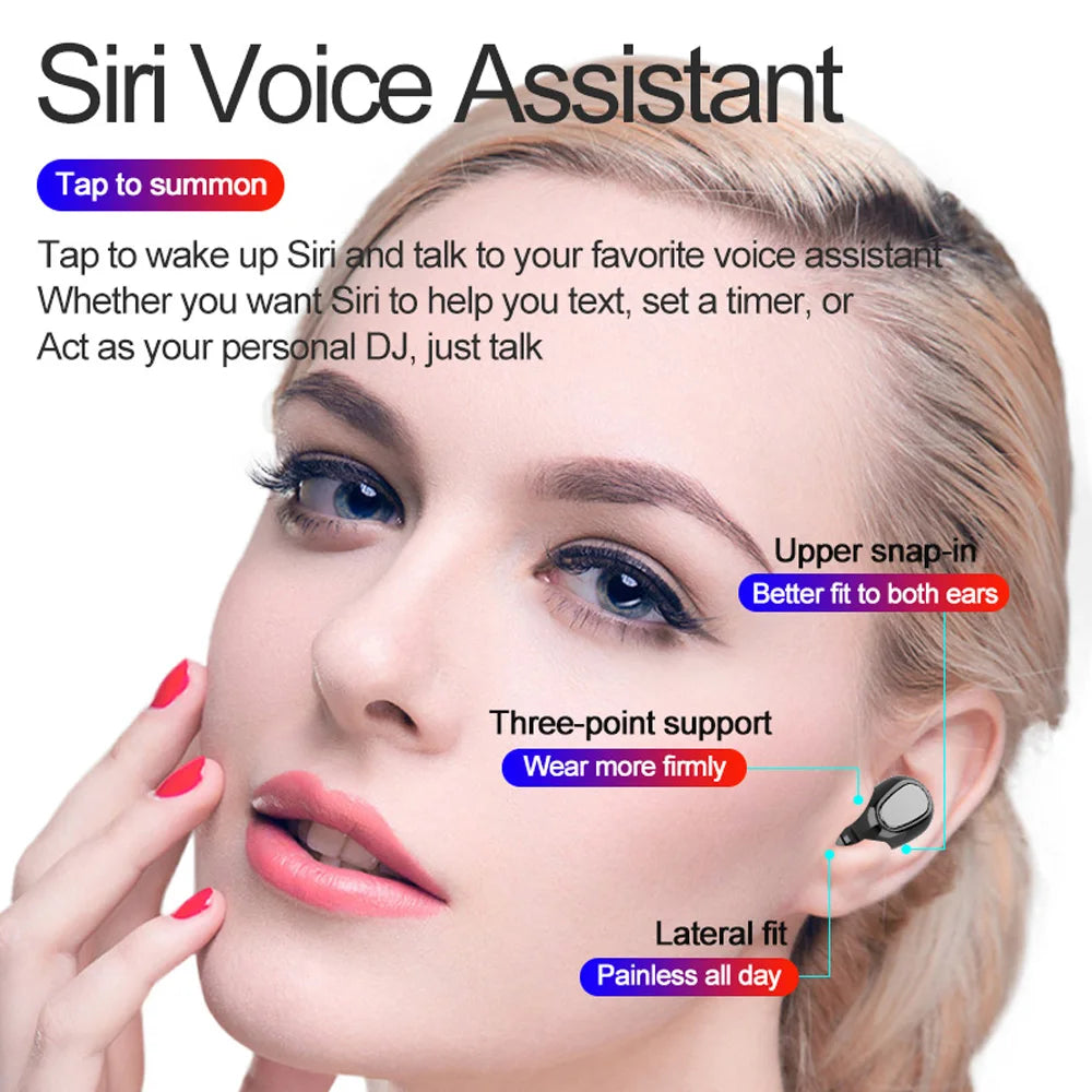 L21 Pro TWS Wireless Headphones Bluetooth HIFI Lossless Sound Sport Waterproof For All Smartphones