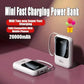 NEW 20000mAh Mini Power Bank 66W Portable Charger Fast External Spare Battery for IPhone Huawei Xiaomi Phone