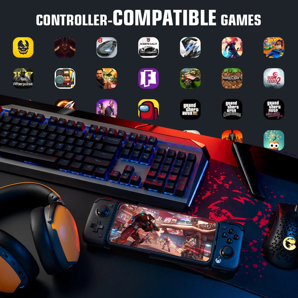 GameSir X2 Pro Xbox Gamepad Android Mobile Game Controller Xbox Pass xCloud STADIA GeForce Now Luna Gaming