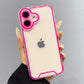 Luminous Neon Fluorescent Clear Phone For iPhone 16 Pro Max 15 14 13 12 11 Plus Camera Protection Soft Shockproof Cover