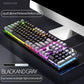 104-Key Wired Gaming Keyboard – Backlit Mechanical Feel for PC & Laptop