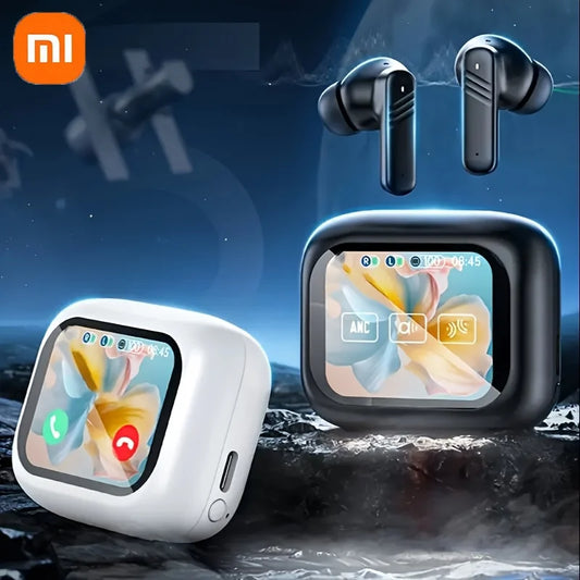 Xiaomi RedmiSmart LCD Display Earphones Multifunctional Wireless Sports Earphones Adjustable Audio Built-in Microphone Earphones