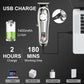 Surker I9 Professional Hair Trimmer – USB Rechargeable, Electric Razor, Barber Clipper