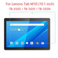 Tempered Glass Screen Protector For Lenovo Tab M10 HD 2nd Gen TB-X306 X505F X605F X605FC X605LC / M10 Plus X606F Tablet HD Film