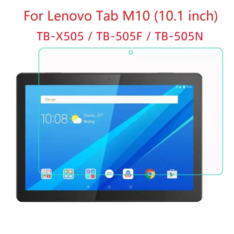 Tempered Glass Screen Protector For Lenovo Tab M10 HD 2nd Gen TB-X306 X505F X605F X605FC X605LC / M10 Plus X606F Tablet HD Film
