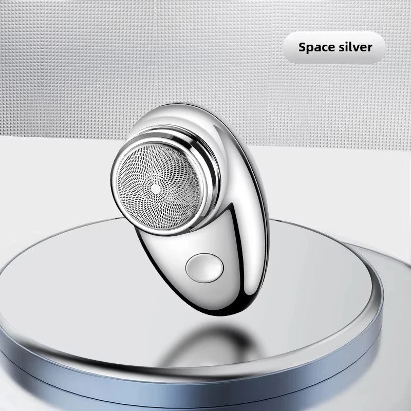 061 Men’s USB Mini Electric Shaver – Wet & Dry Rechargeable Travel Razor