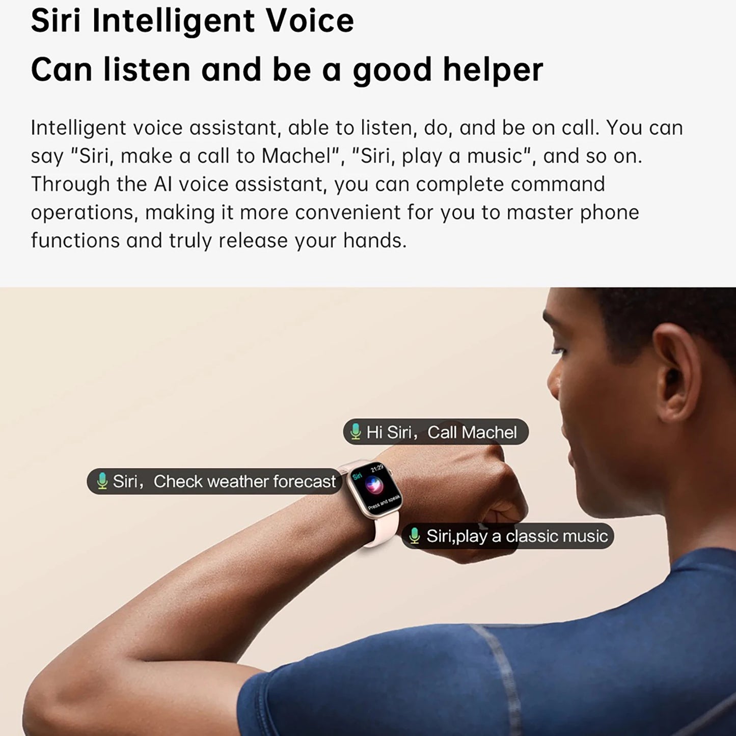 2025 New NFC Bluetooth Call Smart Watch Women Men Heart Rate Voice Assistant 100+Sports For Xioami