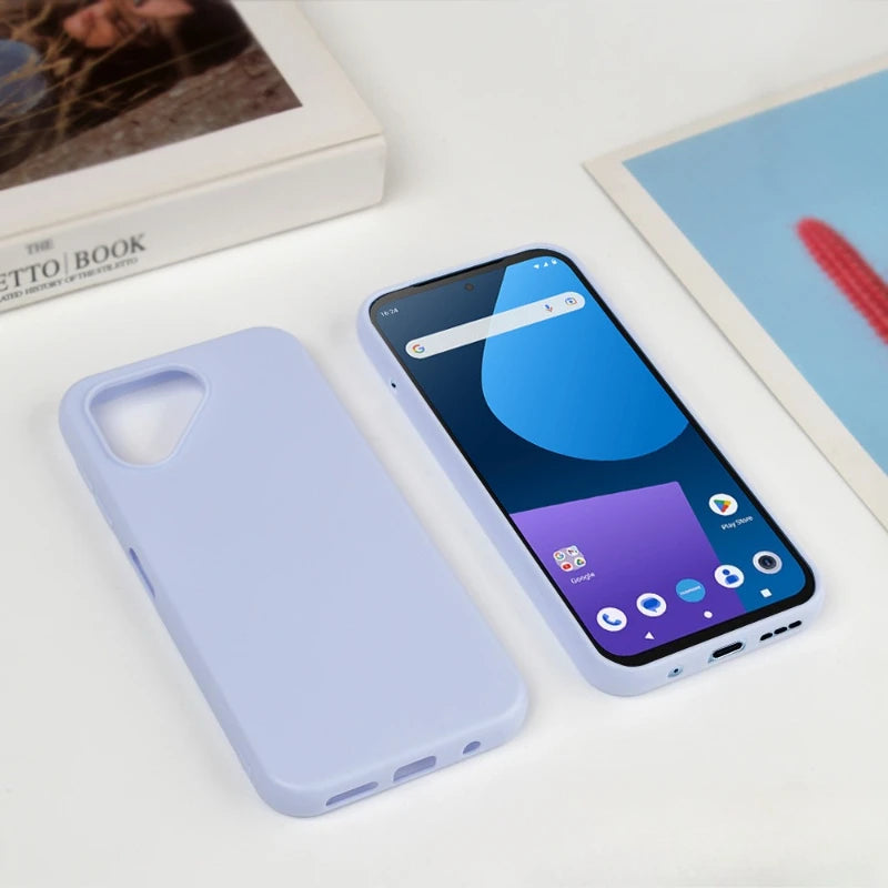 For FAIRPHONE Fairphone 6 Soft TPU Phone Case for Fairphone6 FAIRPHONE6 Matte Frosted Shell Silicone Protective Coque