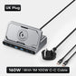 ASOMETECH 160W USB FastCharging Station 7 in 1 Wireless65W 45W PPS PD Type C  For Macbook iPad iPhone 16 Samsung