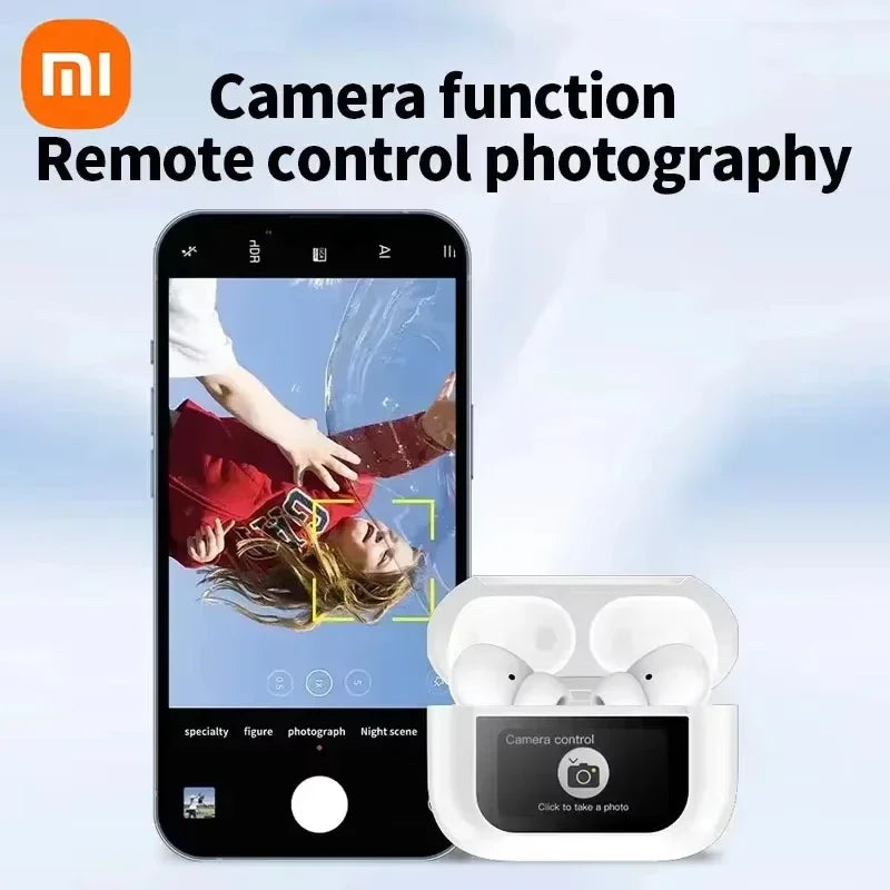 Xiaomi A8 Pro ANC Wireless Earphones LED Screen Noise Reduction Bluetooth 5.4 Android IOS Gaming Sports Earphones