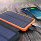 20000mAh Solar Power Bank External Battery Pack Folding Solar Panel Double USB Charger Phone for Smart Phone